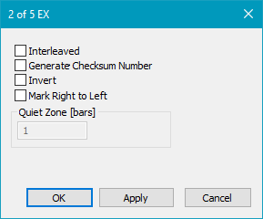 2of5InterleaveExtended