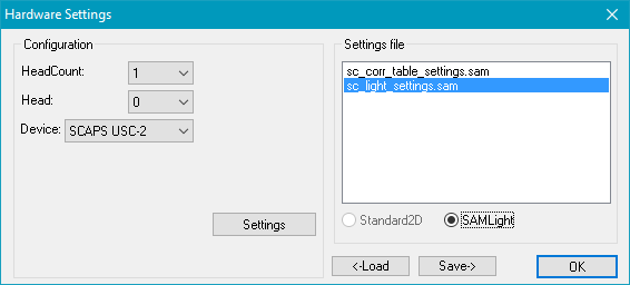 hardwaresettings