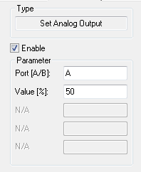 SetAnalogOutput