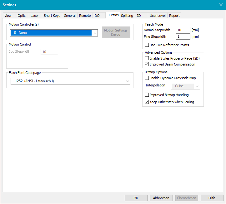 settings_extras